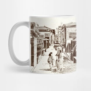 The alley in my neighborhood Mug